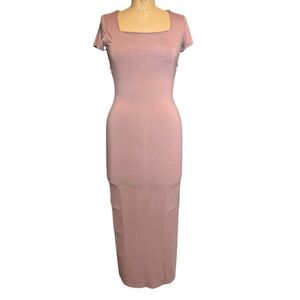 See You Monday Blush Midi Dress
